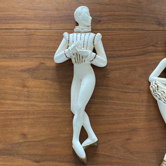 Mid Century Artistic Royal Krafts by Grover 1961 Ballerina Couple Wall Hanging - Picture 3 of 12